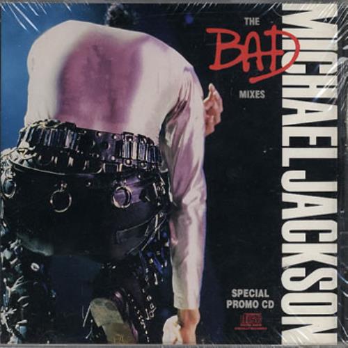 Michael Jackson The Bad Mixes - Numbered USA Promo Cd Album